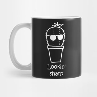 Lookin' Sharp White Mug